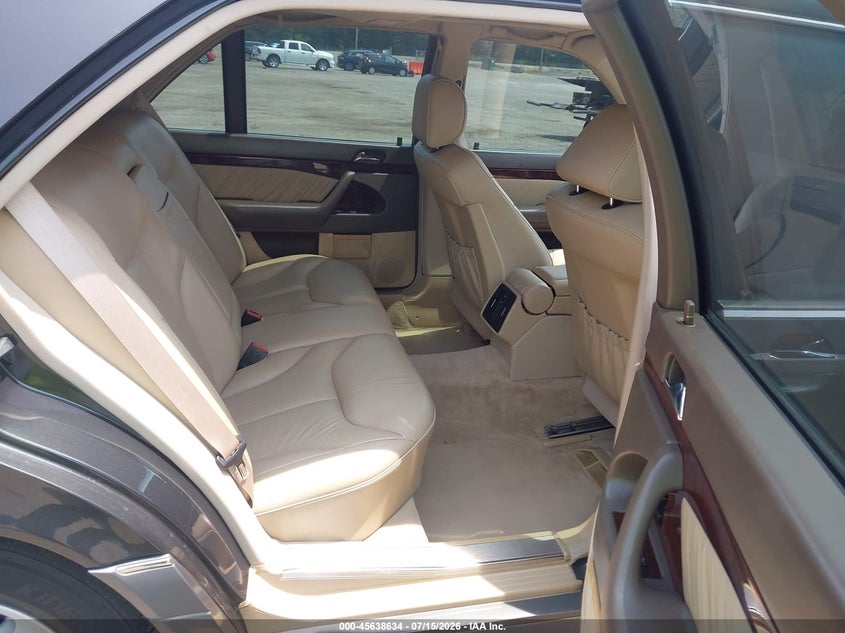1996 Mercedes-benz S-klasse VIN WDBGA51E5TA311908 IAAI salvage auction — FRONT END, Salvage - Greater Than 75% (Maryland), sold $12,700 on 2026-08-01 (photo 8)