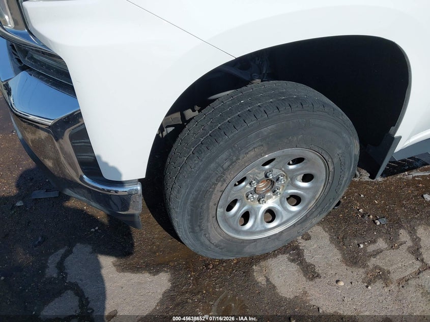 2021 Chevrolet Silverado VIN 1GCPWCED4MZ414863 IAAI salvage auction — LEFT FRONT, Salvage (New Mexico), sold $12,600 on 2026-08-24 (photo 6)