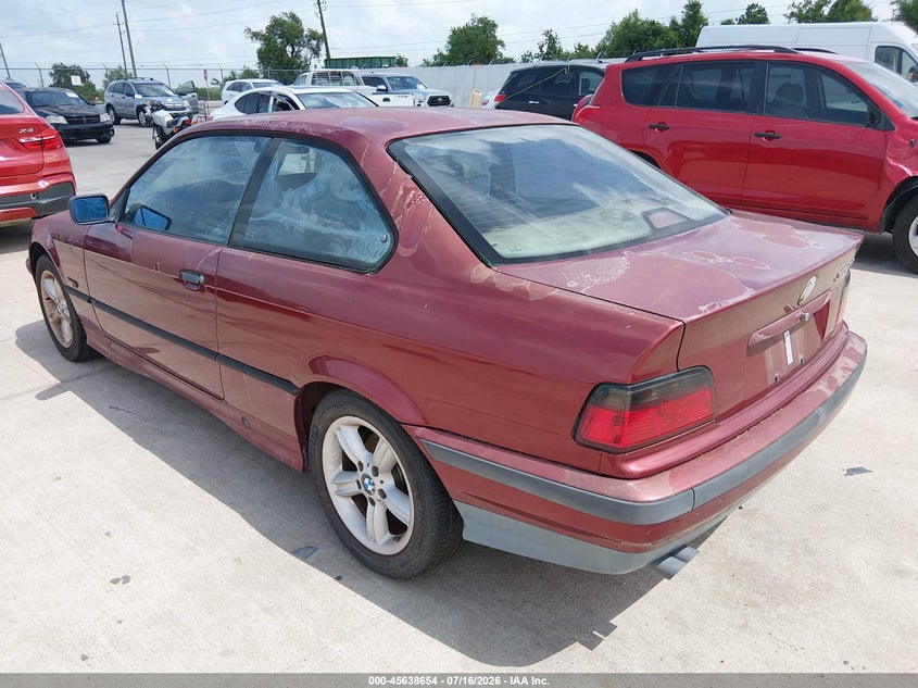 1995 BMW 3 series VIN WBABF4322SEK17161 IAAI salvage auction — MECHANICAL, Original (Texas), sold $450 on 2026-07-24 (photo 3)