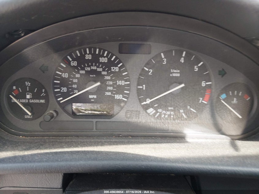 1995 BMW 3 series VIN WBABF4322SEK17161 IAAI salvage auction — MECHANICAL, Original (Texas), sold $450 on 2026-07-24 (photo 7)