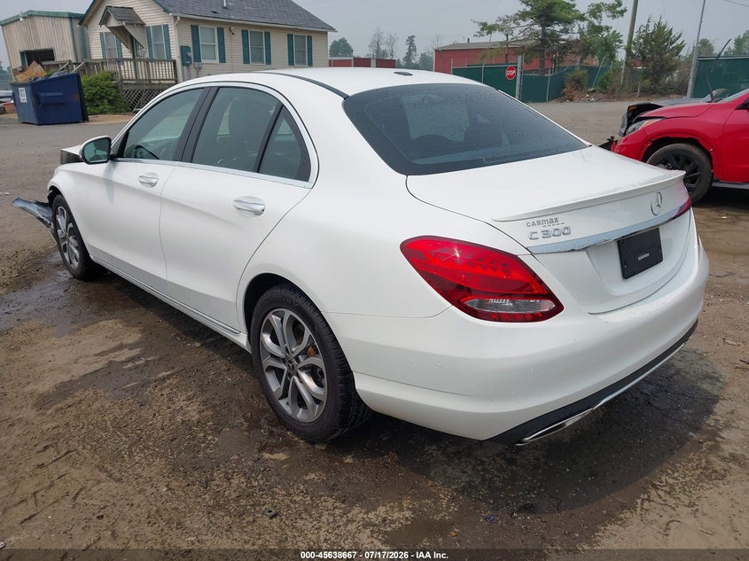 2018 Mercedes-benz C-klasse VIN 55SWF4KB7JU244549 IAAI salvage auction — LEFT FRONT, Wait Title, sold $5,700 on 2026-08-12 (photo 3)