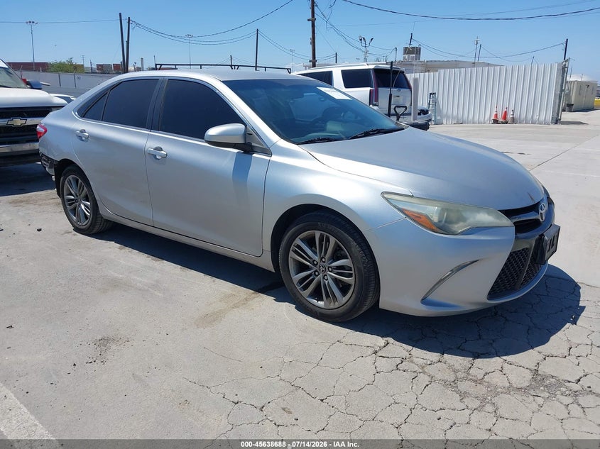 2015 Toyota Camry VIN 4T1BF1FK7FU979714 IAAI salvage auction — REAR END, Salvage (California), sold $1,850 on 2026-07-29 (photo 1)