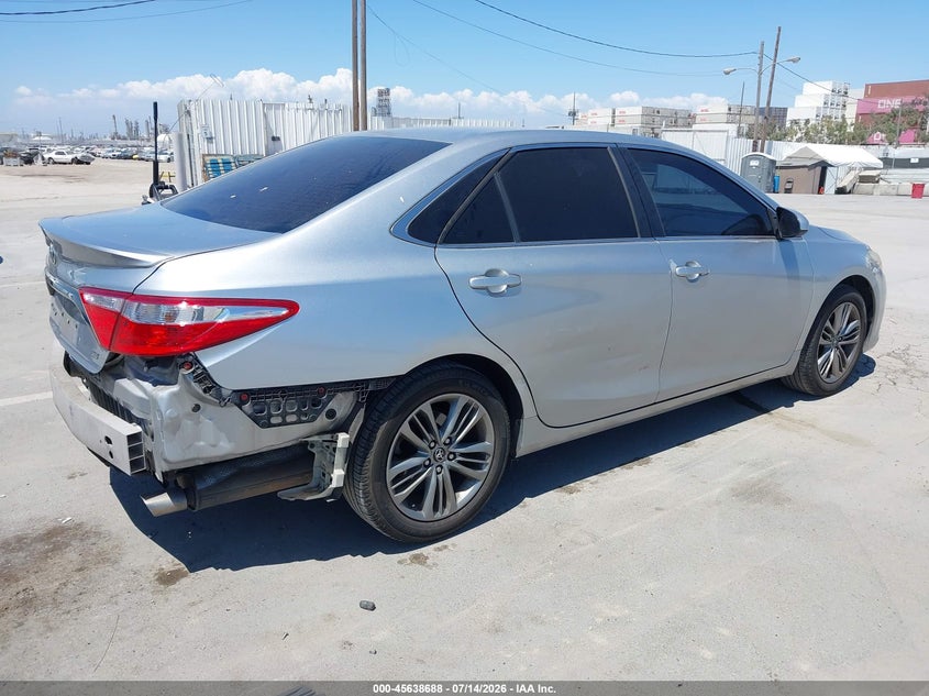 2015 Toyota Camry VIN 4T1BF1FK7FU979714 IAAI salvage auction — REAR END, Salvage (California), sold $1,850 on 2026-07-29 (photo 4)