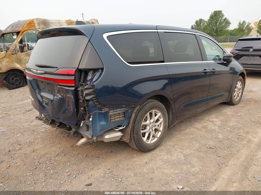 2023 Chrysler Pacifica VIN 2C4RC1BG6PR631897 IAAI salvage auction — REAR END, Clear (Florida), sold $10,100 on 2026-07-23 (photo 4)