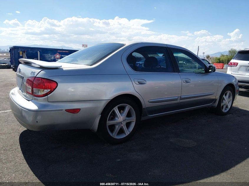 2002 Infiniti I35 VIN JNKDA31AX2T003219 IAAI salvage auction — NORMAL WEAR, Clear (Wyoming), sold $25 on 2026-07-24 (photo 4)