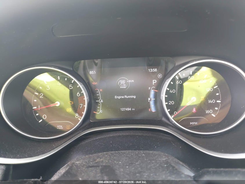 2018 Jeep Compass VIN 3C4NJDBB8JT433739 IAAI salvage auction — FRONT END, Salvage Title, sold $1,850 on 2026-09-11 (photo 7)