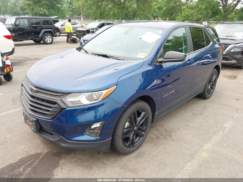 2021 Chevrolet Equinox VIN 2GNAXKEV8M6118110 IAAI salvage auction — WATER/FLOOD, Salvage (Idaho), sold $5,100 on 2026-07-31 (photo 2)