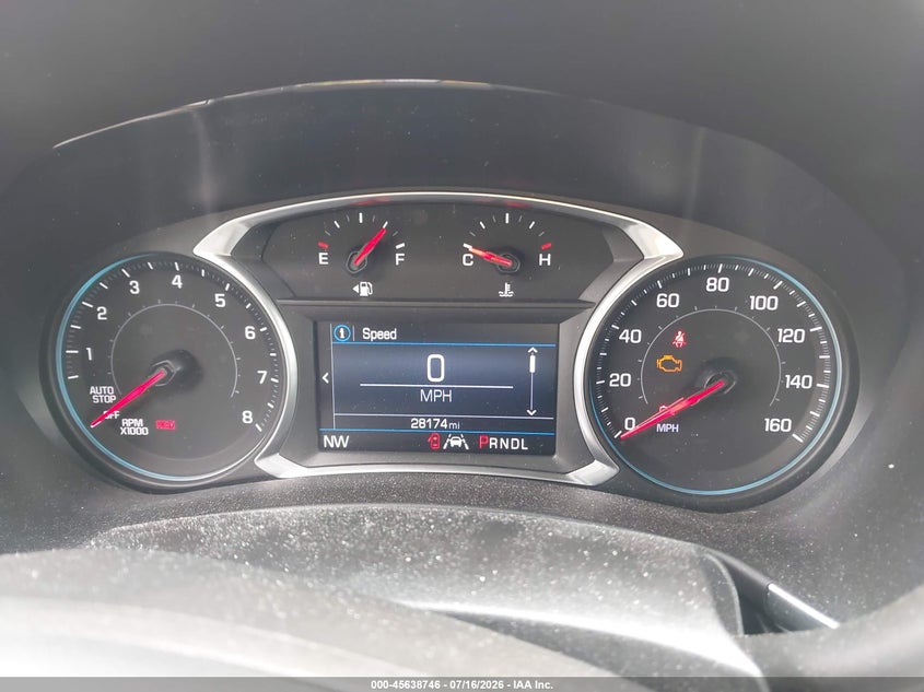 2021 Chevrolet Equinox VIN 2GNAXKEV8M6118110 IAAI salvage auction — WATER/FLOOD, Salvage (Idaho), sold $5,100 on 2026-07-31 (photo 7)