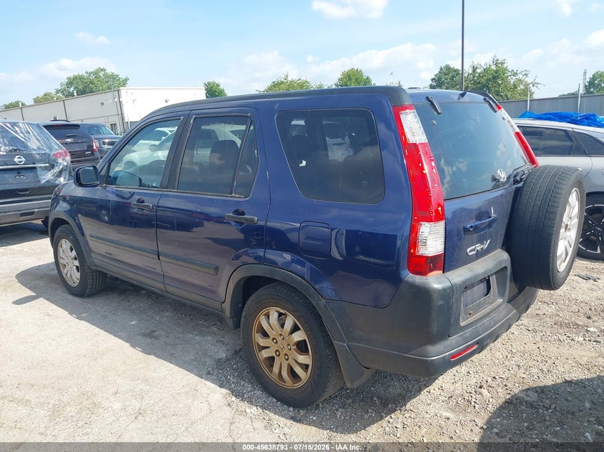 2005 Honda Cr-v VIN JHLRD78825C003859 IAAI salvage auction — NORMAL WEAR, Clear (Illinois), sold $350 on 2026-07-29 (photo 3)