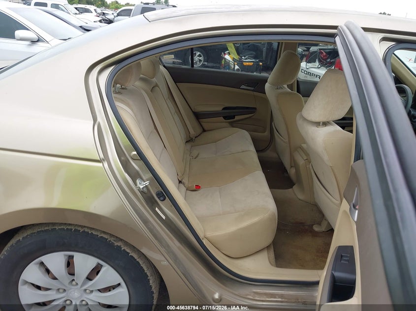 2009 Honda Accord VIN JHMCP26369C012475 IAAI salvage auction — FRONT END, Salvage (Texas), sold $1,550 on 2026-08-01 (photo 8)