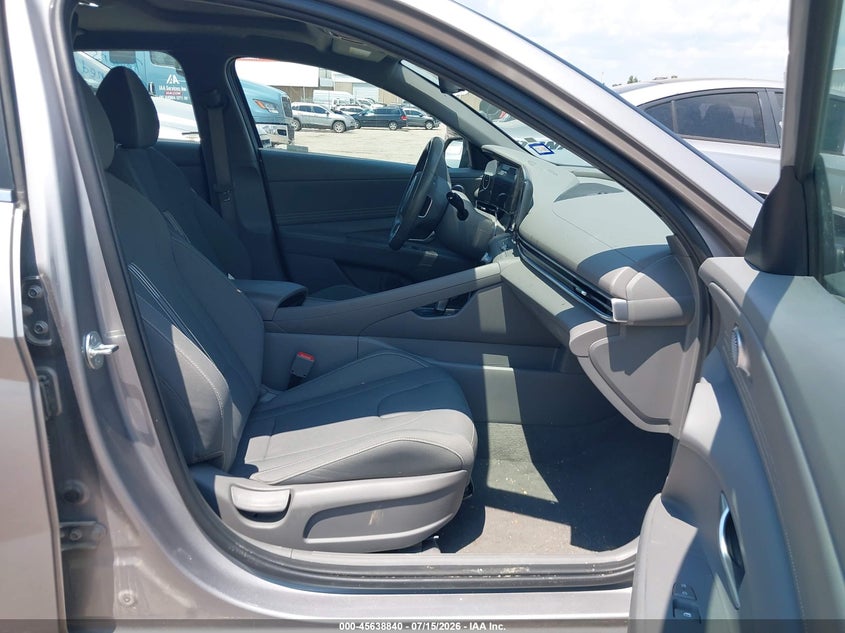 2025 Hyundai Elantra VIN KMHLS4DG8SU029131 IAAI salvage auction — FRONT END, Enterprise Vehicles Clear Only (Texas), sold $11,700 on 2026-07-22 (photo 5)