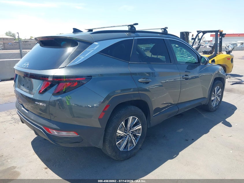 2024 Hyundai Tucson VIN KM8JBCD14RU218396 IAAI salvage auction — ROLLOVER, Salvage (Arizona), sold $8,500 on 2026-08-22 (photo 4)