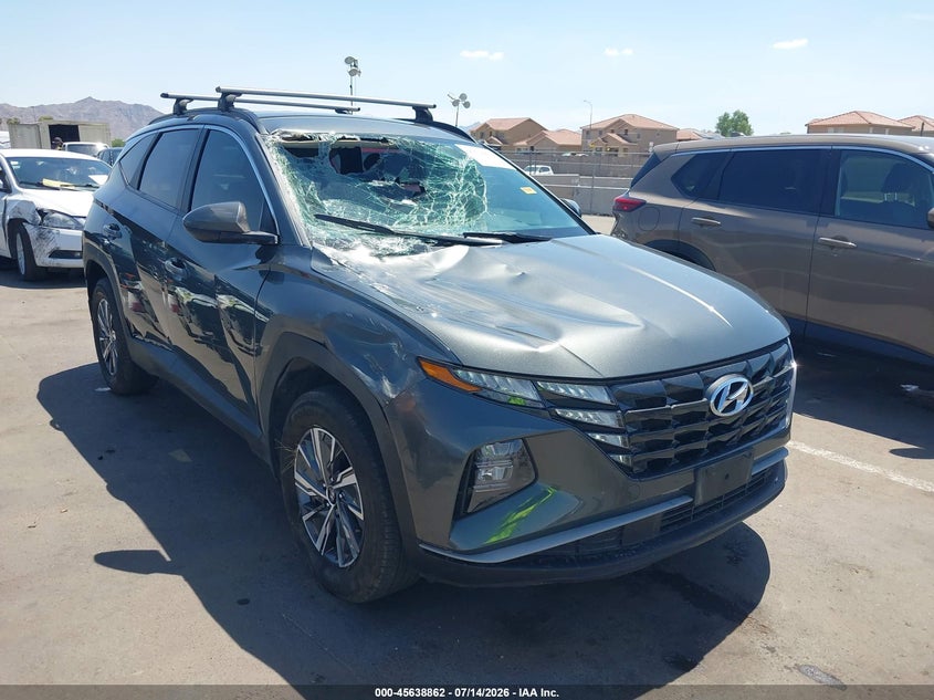 2024 Hyundai Tucson VIN KM8JBCD14RU218396 IAAI salvage auction — ROLLOVER, Salvage (Arizona), sold $8,500 on 2026-08-22 (photo 6)