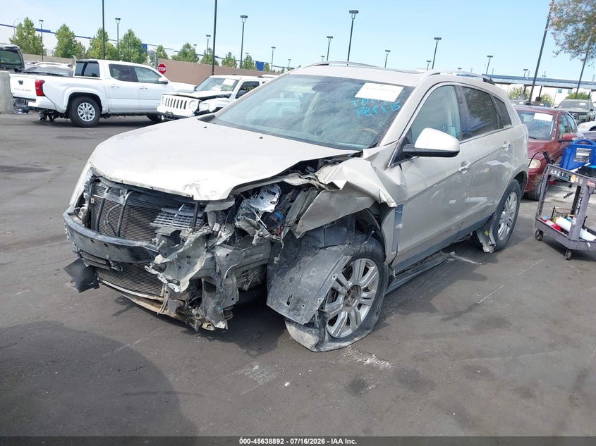 2011 Cadillac Srx VIN 3GYFNAEY5BS611647 IAAI salvage auction — FRONT END, Salvage Certificate (California), sold $100 on 2026-08-28 (photo 2)