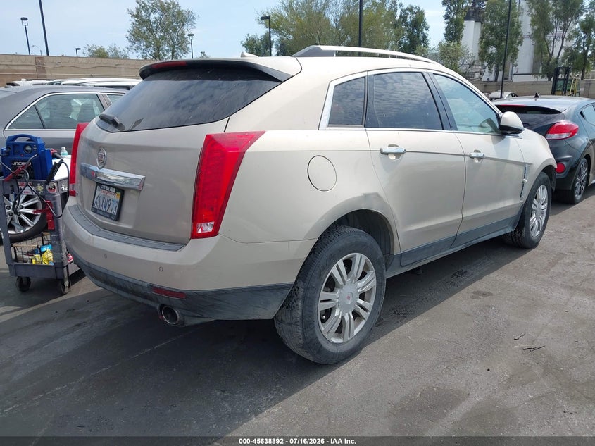 2011 Cadillac Srx VIN 3GYFNAEY5BS611647 IAAI salvage auction — FRONT END, Salvage Certificate (California), sold $100 on 2026-08-28 (photo 4)