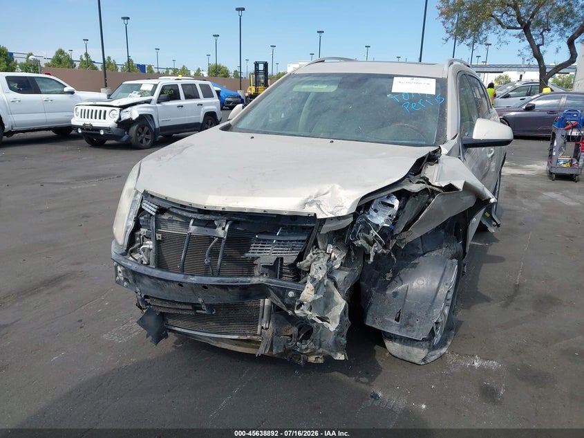 2011 Cadillac Srx VIN 3GYFNAEY5BS611647 IAAI salvage auction — FRONT END, Salvage Certificate (California), sold $100 on 2026-08-28 (photo 6)