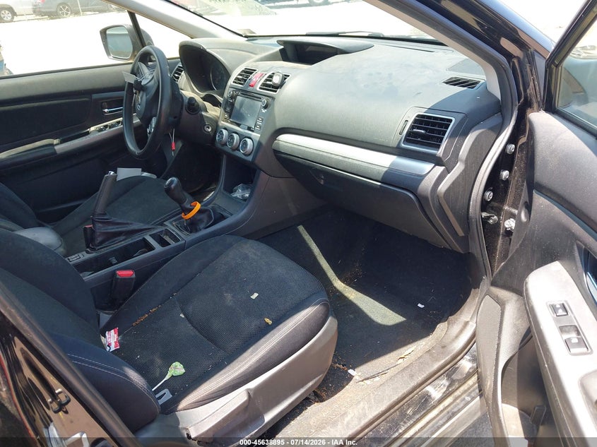 2015 Subaru Xv crosstrek VIN JF2GPACC9F9257086 IAAI salvage auction — NORMAL WEAR, Clear (Virginia), sold $400 on 2026-07-31 (photo 5)