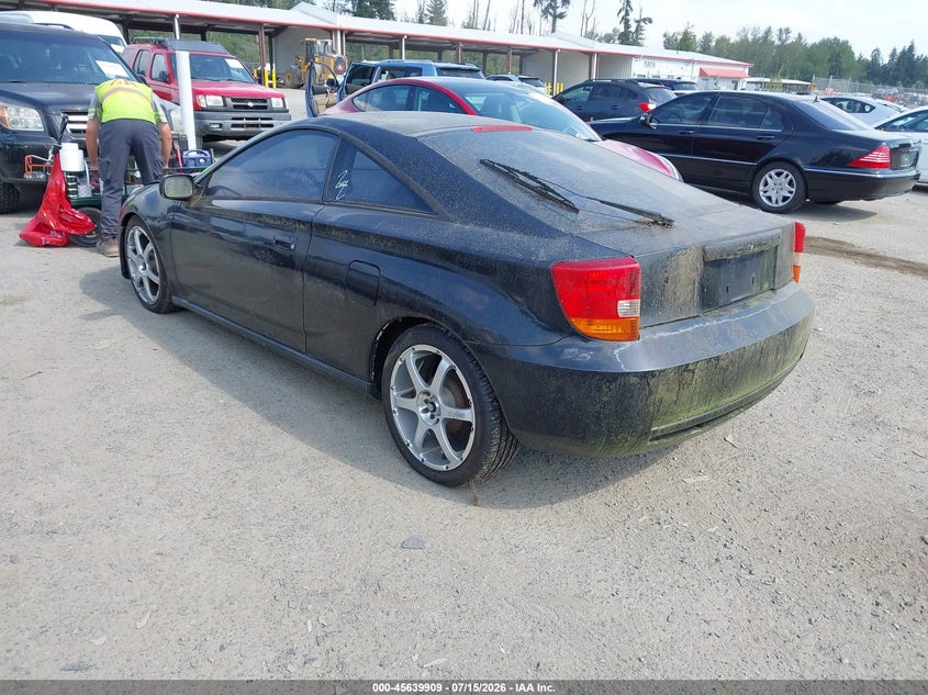 2000 Toyota Celica VIN JTDDR32TXY0038329 IAAI salvage auction — NORMAL WEAR, Affidavit In Lieu Of Title - Non-Public (Washington), sold $550 on 2026-07-22 (photo 3)