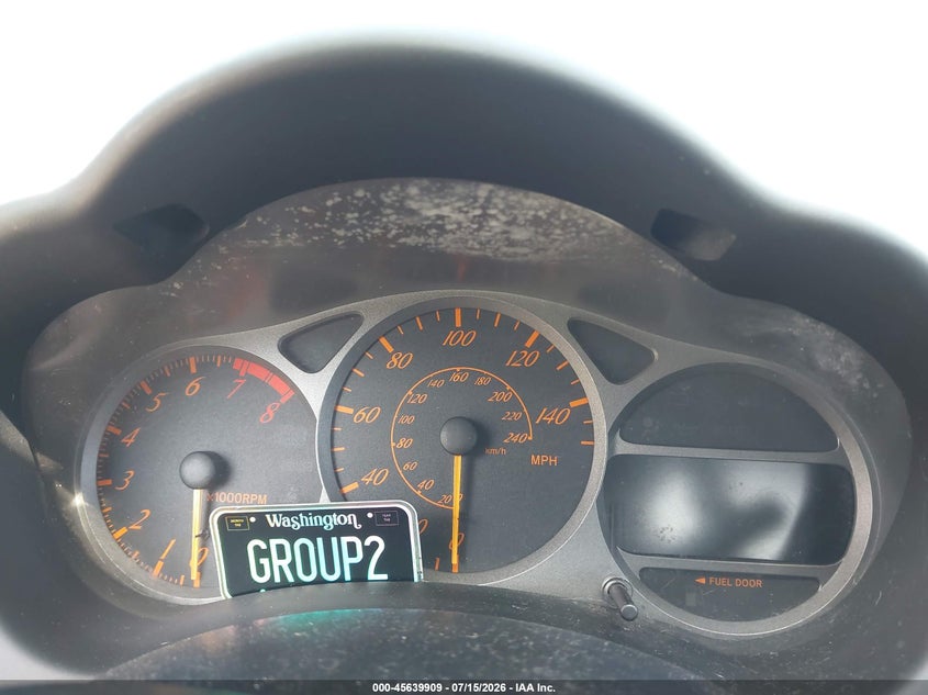 2000 Toyota Celica VIN JTDDR32TXY0038329 IAAI salvage auction — NORMAL WEAR, Affidavit In Lieu Of Title - Non-Public (Washington), sold $550 on 2026-07-22 (photo 7)