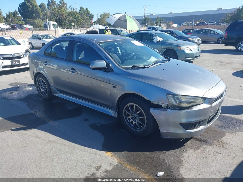2014 Mitsubishi Lancer VIN JA32U2FU9EU004632 IAAI salvage auction — NORMAL WEAR, Clear (Virginia), sold $400 on 2026-07-27 (photo 1)