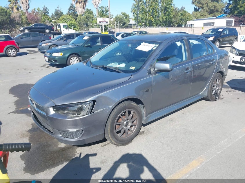 2014 Mitsubishi Lancer VIN JA32U2FU9EU004632 IAAI salvage auction — NORMAL WEAR, Clear (Virginia), sold $400 on 2026-07-27 (photo 2)