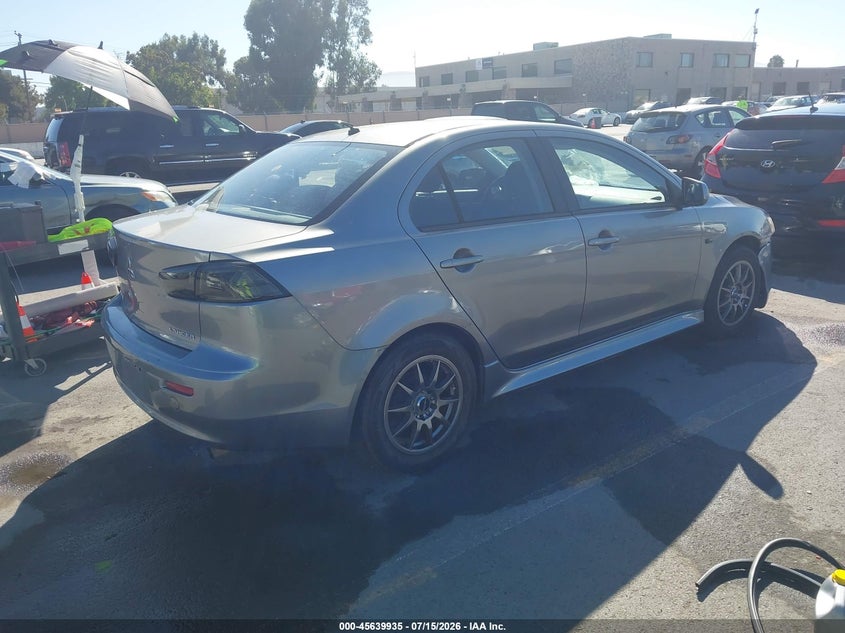 2014 Mitsubishi Lancer VIN JA32U2FU9EU004632 IAAI salvage auction — NORMAL WEAR, Clear (Virginia), sold $400 on 2026-07-27 (photo 4)