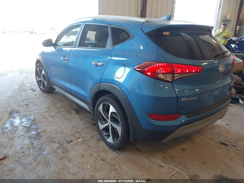 2017 Hyundai Tucson VIN KM8J3CA24HU320807 IAAI salvage auction — NORMAL WEAR, Clear (Michigan), sold $225 on 2026-07-28 (photo 3)