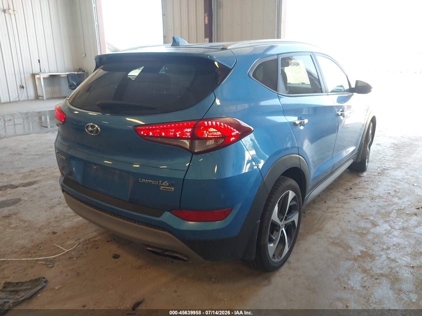 2017 Hyundai Tucson VIN KM8J3CA24HU320807 IAAI salvage auction — NORMAL WEAR, Clear (Michigan), sold $225 on 2026-07-28 (photo 4)