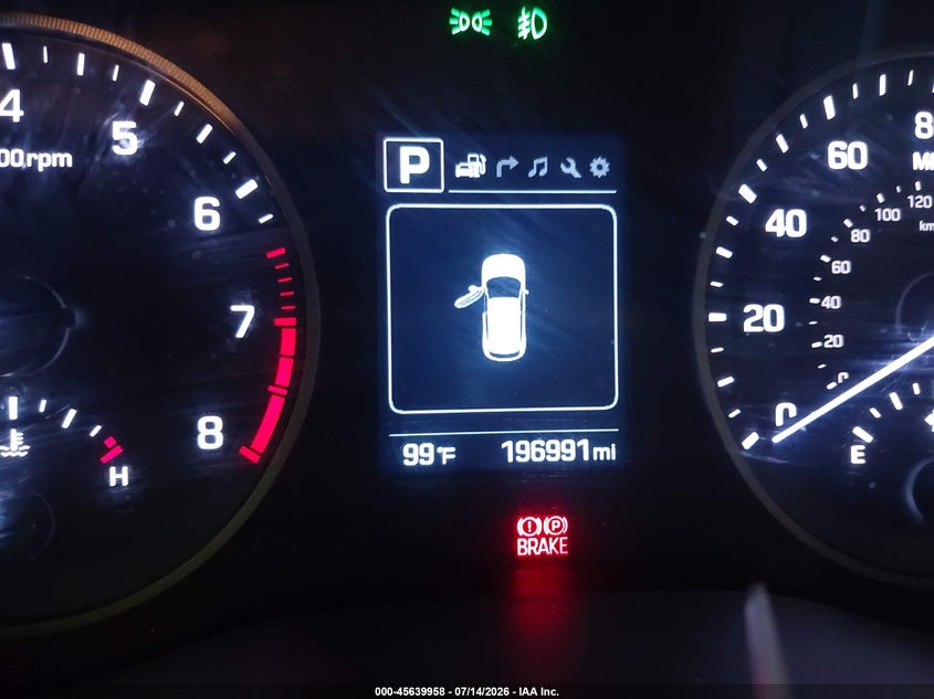 2017 Hyundai Tucson VIN KM8J3CA24HU320807 IAAI salvage auction — NORMAL WEAR, Clear (Michigan), sold $225 on 2026-07-28 (photo 7)