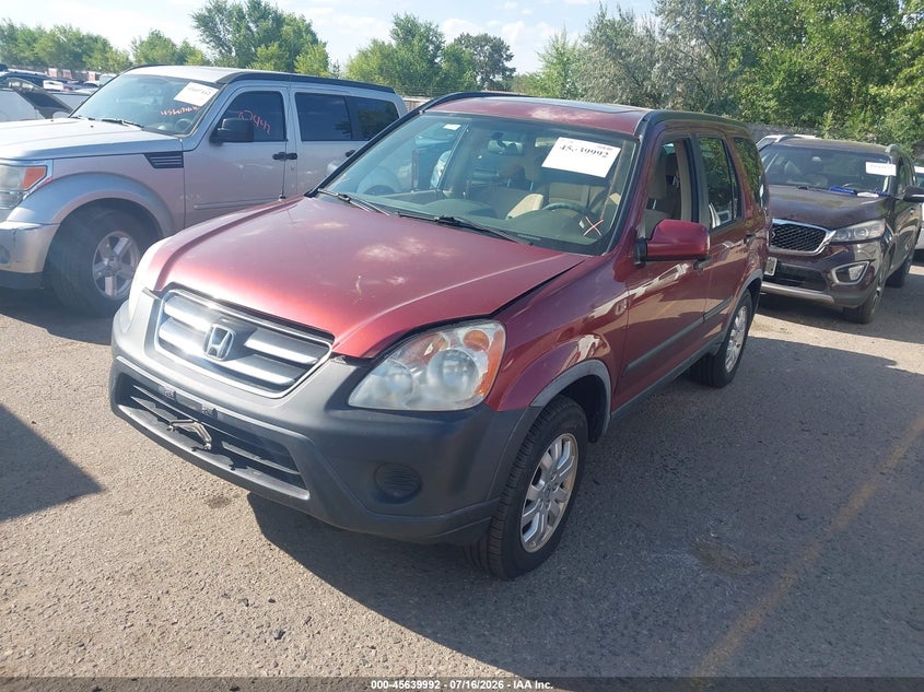 2006 Honda Cr-v VIN JHLRD78846C059559 IAAI salvage auction — NORMAL WEAR, Clear (Colorado), sold $325 on 2026-07-28 (photo 2)