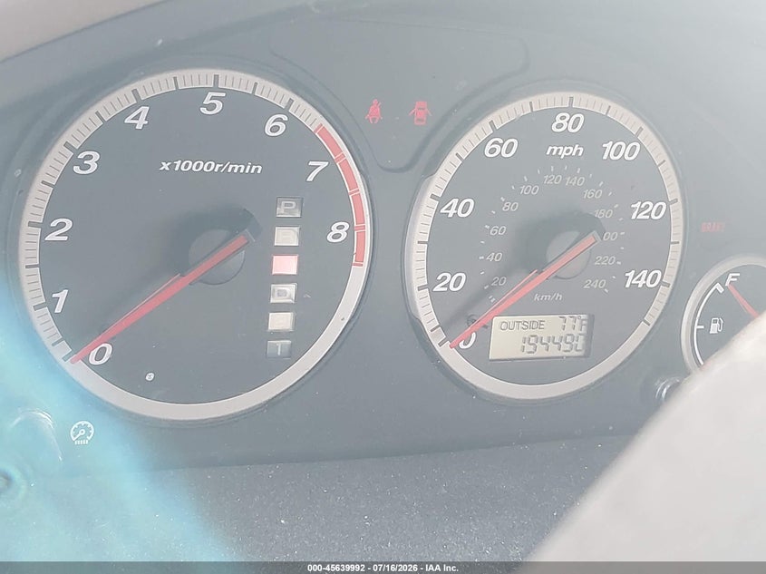 2006 Honda Cr-v VIN JHLRD78846C059559 IAAI salvage auction — NORMAL WEAR, Clear (Colorado), sold $325 on 2026-07-28 (photo 7)