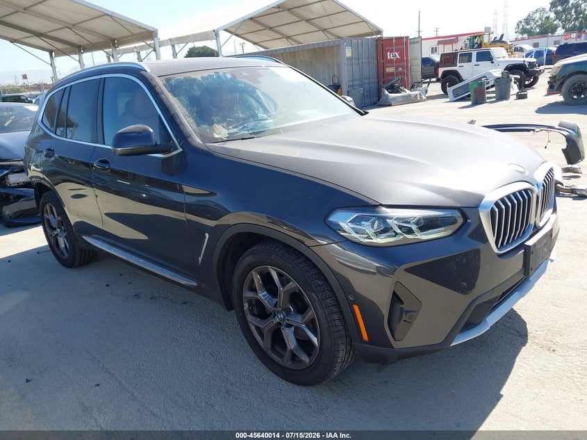2024 BMW X3 VIN WBX57DP00RN261372 — IAAI salvage auction photo