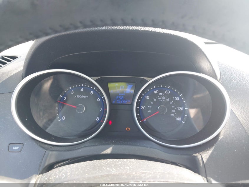 2013 Hyundai Tucson VIN KM8JU3AC4DU666159 IAAI salvage auction — NORMAL WEAR, Clear (Georgia), sold $1,250 on 2026-07-29 (photo 7)
