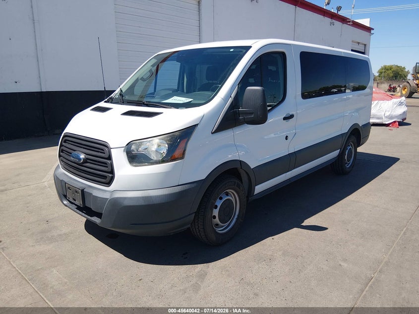 2017 Ford Transit 150 VIN 1FMZK1ZM3HKB05253 IAAI salvage auction — NORMAL WEAR, Sf97 (California), sold $19,475 on 2026-07-30 (photo 2)