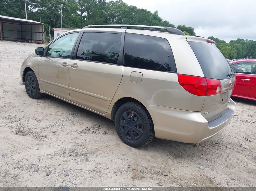 2008 Toyota Sienna VIN 5TDZK23C68S222599 IAAI salvage auction — FRONT END, Clear (Georgia), sold $675 on 2026-07-24 (photo 3)