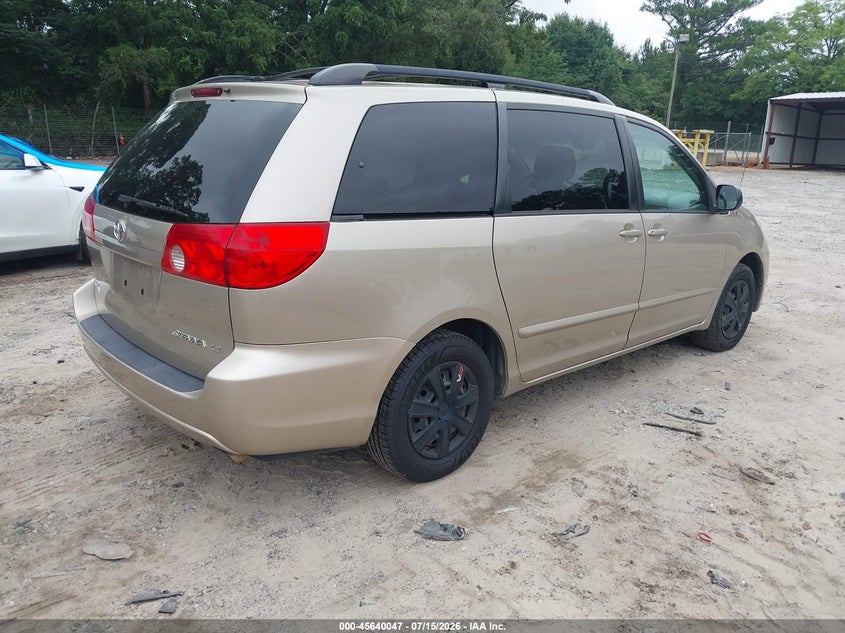 2008 Toyota Sienna VIN 5TDZK23C68S222599 IAAI salvage auction — FRONT END, Clear (Georgia), sold $675 on 2026-07-24 (photo 4)