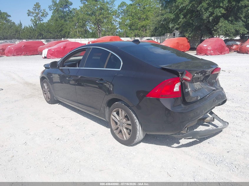 2013 Volvo S60 VIN YV1612FS0D2199891 IAAI salvage auction — FRONT & REAR, Salvage Title, sold $400 on 2026-08-06 (photo 3)