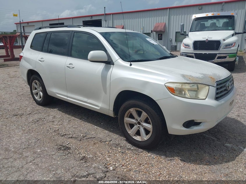 2008 Toyota Highlander VIN JTEES41A882052700 IAAI salvage auction — NORMAL WEAR, Clear (Texas), sold $1,000 on 2026-07-29 (photo 1)