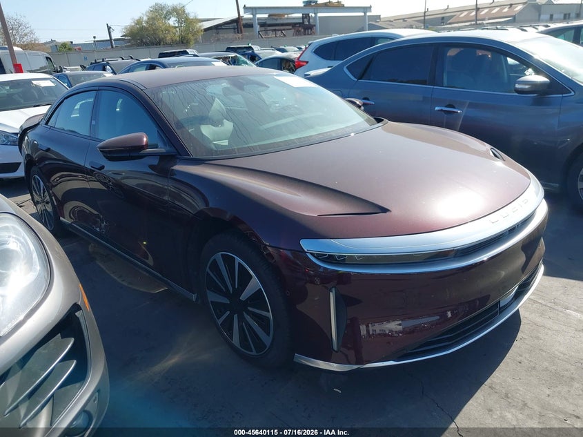 2023 Lucid Air VIN 50EA1TEA6PA002792 — IAAI salvage auction photo