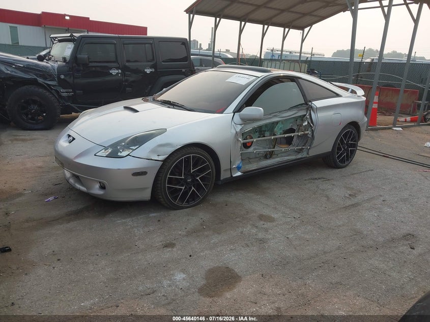 2000 Toyota Celica VIN JTDDR32T9Y0039942 IAAI salvage auction — SIDE, Salvage - Greater Than 75% (Maryland), sold $400 on 2026-08-01 (photo 2)
