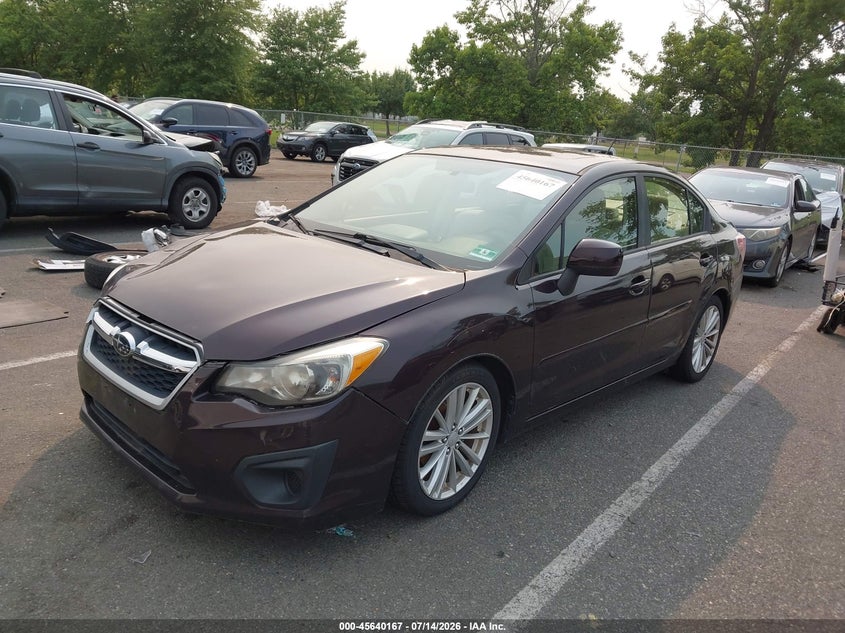 2013 Subaru Impreza VIN JF1GJAD63DH011314 IAAI salvage auction — NORMAL WEAR, Salvage Title, sold $725 on 2026-07-27 (photo 2)