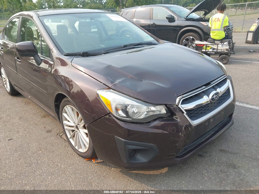 2013 Subaru Impreza VIN JF1GJAD63DH011314 IAAI salvage auction — NORMAL WEAR, Salvage Title, sold $725 on 2026-07-27 (photo 6)