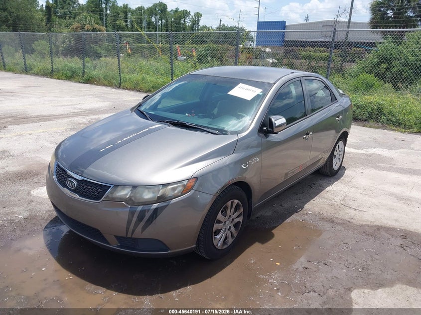 2012 Kia Forte VIN KNAFU4A26C5516616 IAAI salvage auction — REAR END, Rebuildable (Florida), sold $250 on 2026-07-22 (photo 2)