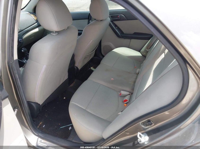 2012 Kia Forte VIN KNAFU4A26C5516616 IAAI salvage auction — REAR END, Rebuildable (Florida), sold $250 on 2026-07-22 (photo 8)