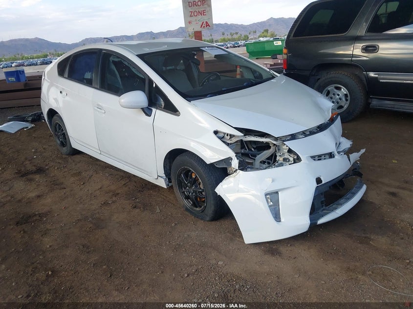 2015 Toyota Prius VIN JTDKN3DU2F0459709 IAAI salvage auction — NORMAL WEAR, Clear-Dealer Only (Arizona), sold $25 on 2026-07-28 (photo 1)