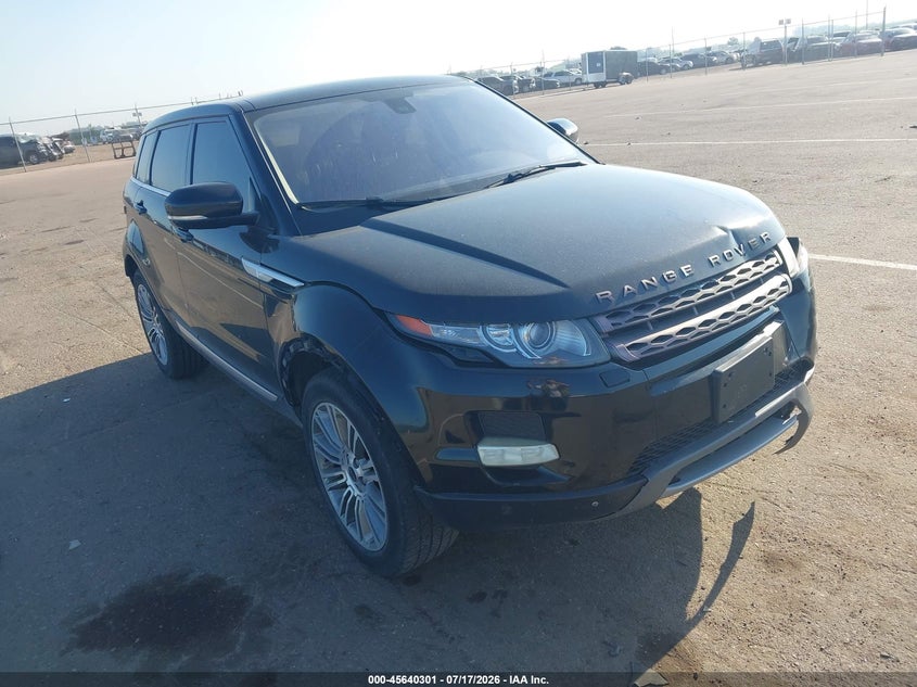2012 Land rover Range rover evoque VIN SALVV2BG9CH681514 IAAI salvage auction — LEFT FRONT, Regular (South Dakota), sold $2,000 on 2026-09-08 (photo 1)