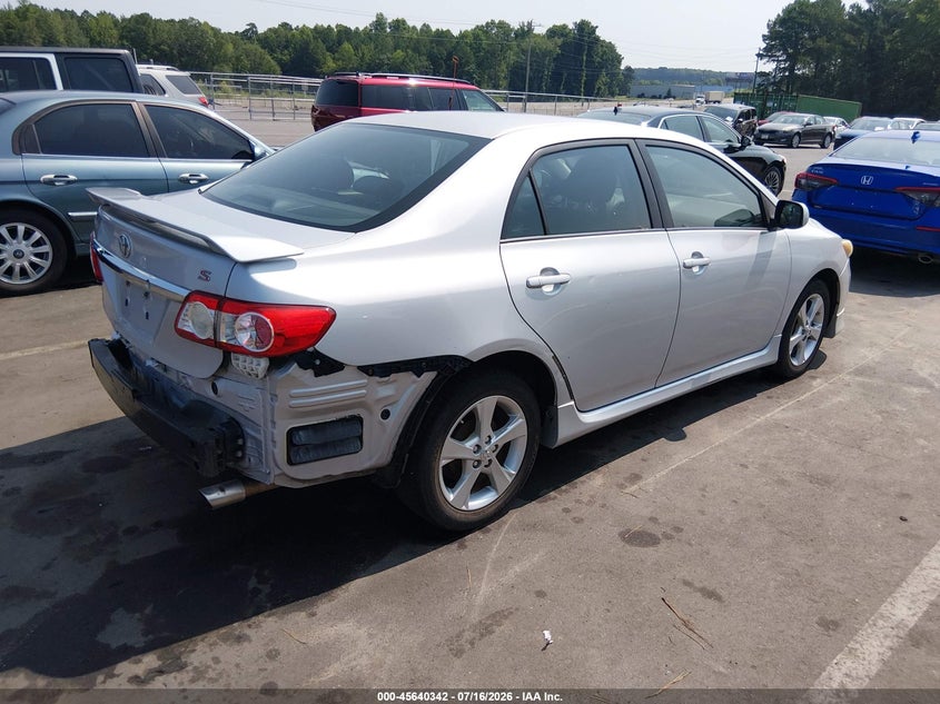 2011 Toyota Corolla VIN 2T1BU4EE5BC540400 IAAI salvage auction — REAR END, Salvage (North Carolina), sold $2,050 on 2026-08-05 (photo 4)