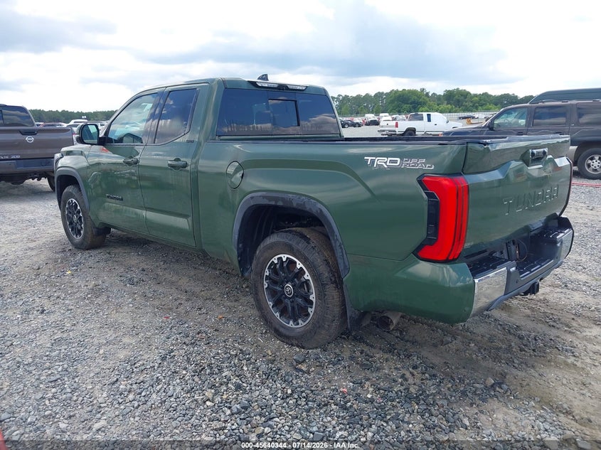 2022 Toyota Tundra VIN 5TFLA5AA8NX007839 IAAI salvage auction — LEFT REAR, Salvage Title, sold $14,925 on 2026-07-20 (photo 3)