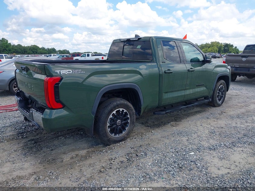2022 Toyota Tundra VIN 5TFLA5AA8NX007839 IAAI salvage auction — LEFT REAR, Salvage Title, sold $14,925 on 2026-07-20 (photo 4)