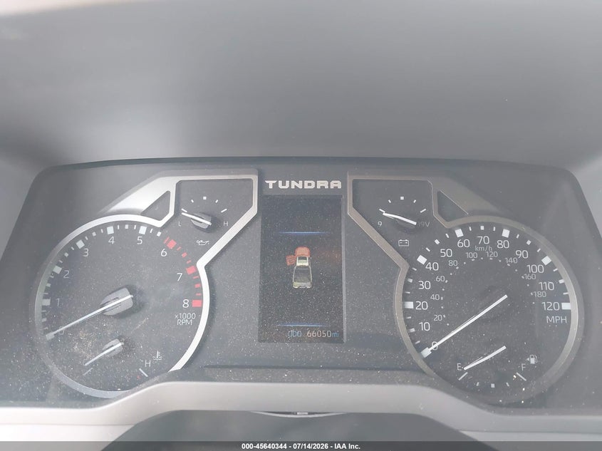 2022 Toyota Tundra VIN 5TFLA5AA8NX007839 IAAI salvage auction — LEFT REAR, Salvage Title, sold $14,925 on 2026-07-20 (photo 7)